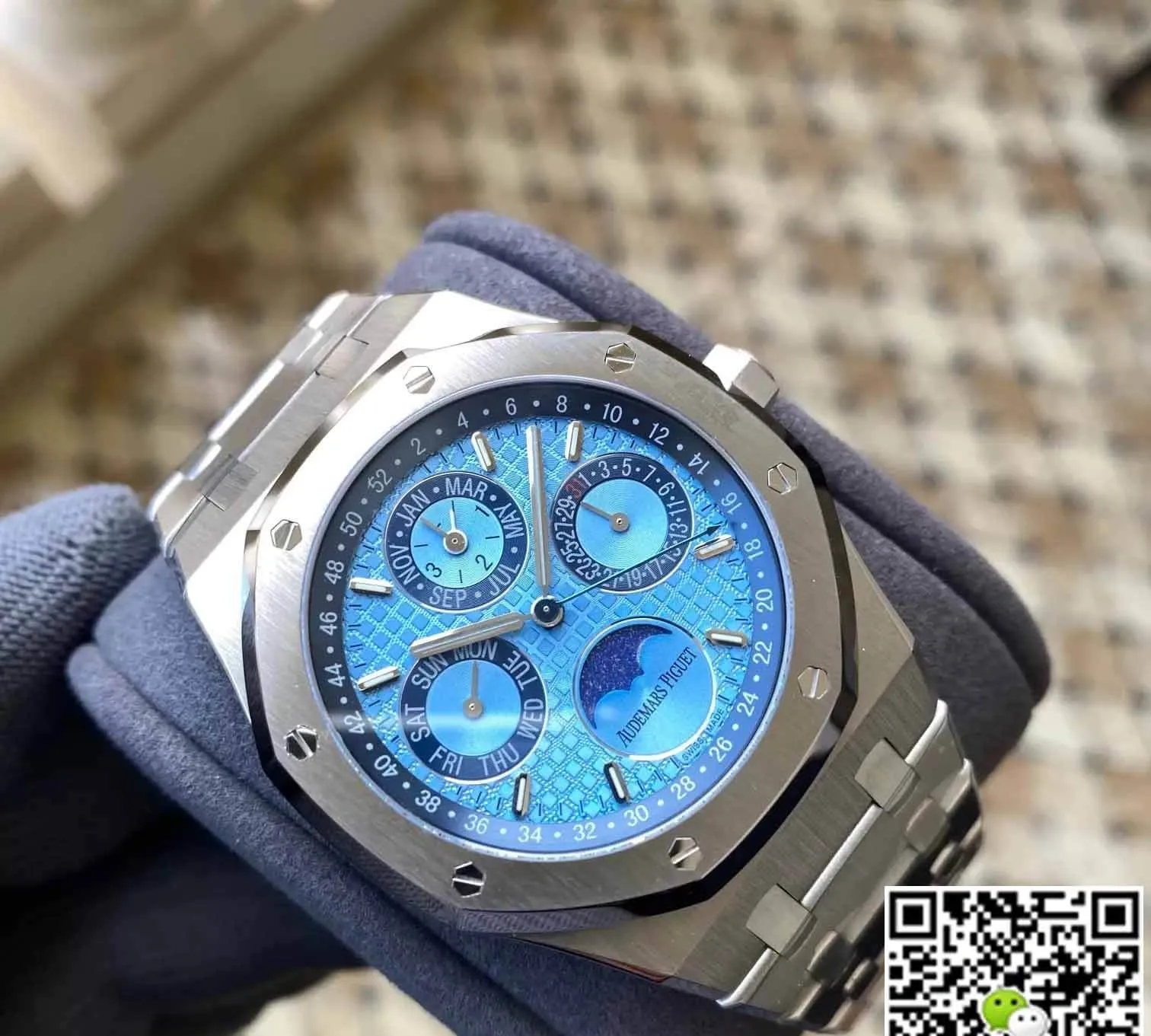 Audemars Piguet Royal Oak 26574PT.OO.1220PT.01 APS Factory 1:1 Best Edition Replica Watch Titanium Case